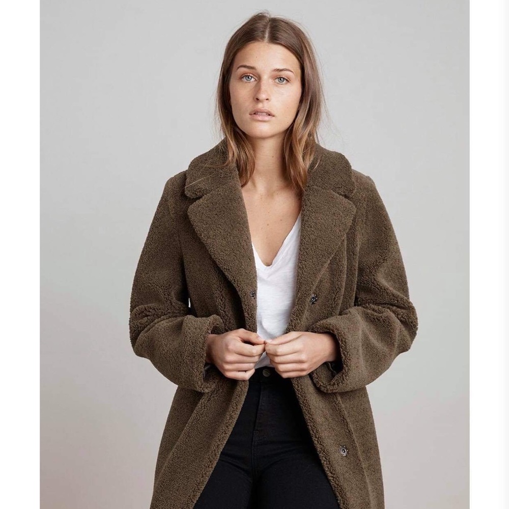 Trishelle Lux Sherpa Oversized Coat